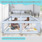 Fshibila corralito grande para bebés de 65" × 50", corralit...