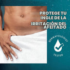 Gillette Intimate 2 en 1 Crema de Afeitado Púbico + Limpiador, Fórm...