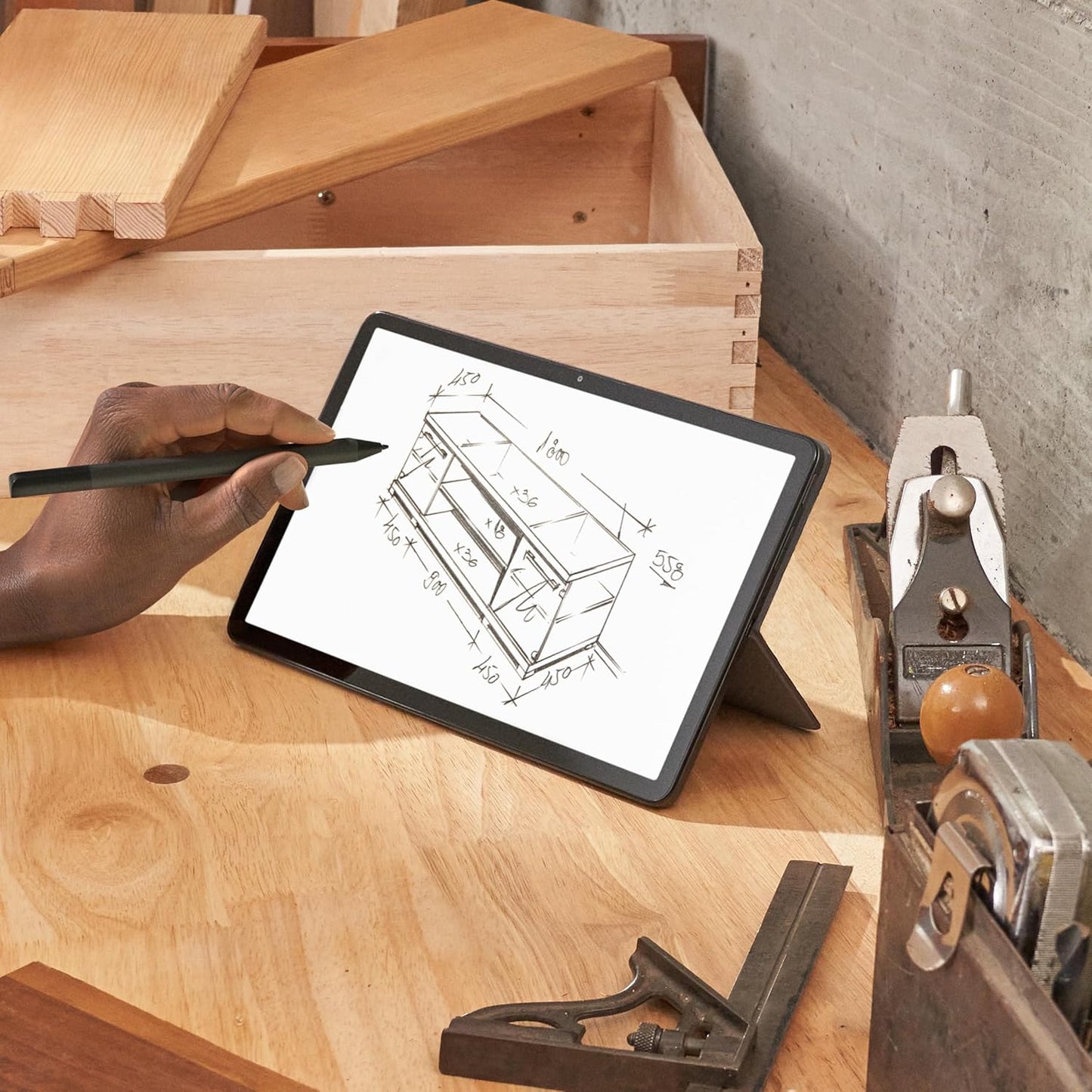 Hecho para Amazon Stylus Pen para tabletas Fire Max 11 (versión 2023) y Amazon Fire HD 10 (13ª generación, versión 2023)