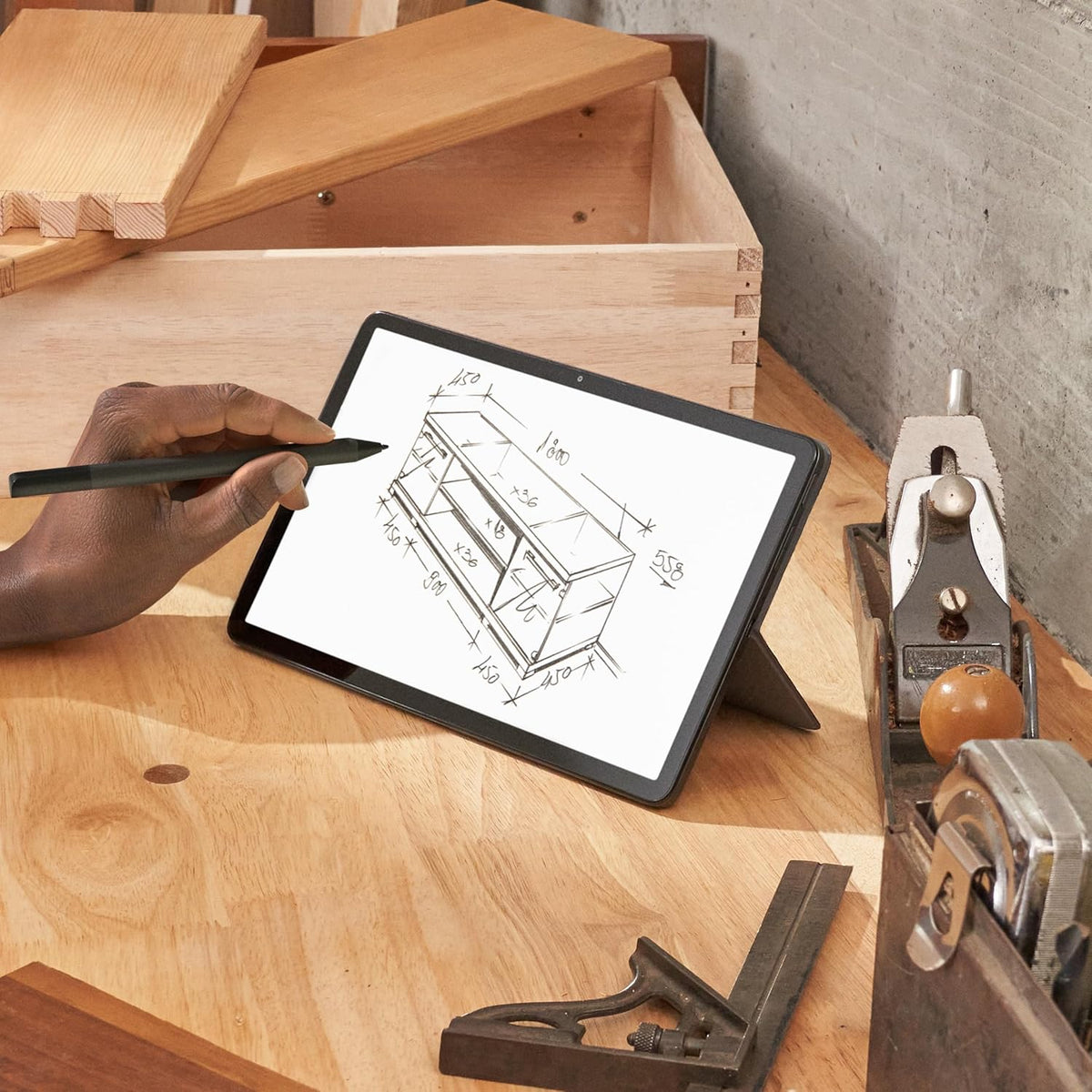Hecho para Amazon Stylus Pen para tabletas Fire Max 11 (versión 2023) y Amazon Fire HD 10 (13ª generación, versión 2023)
