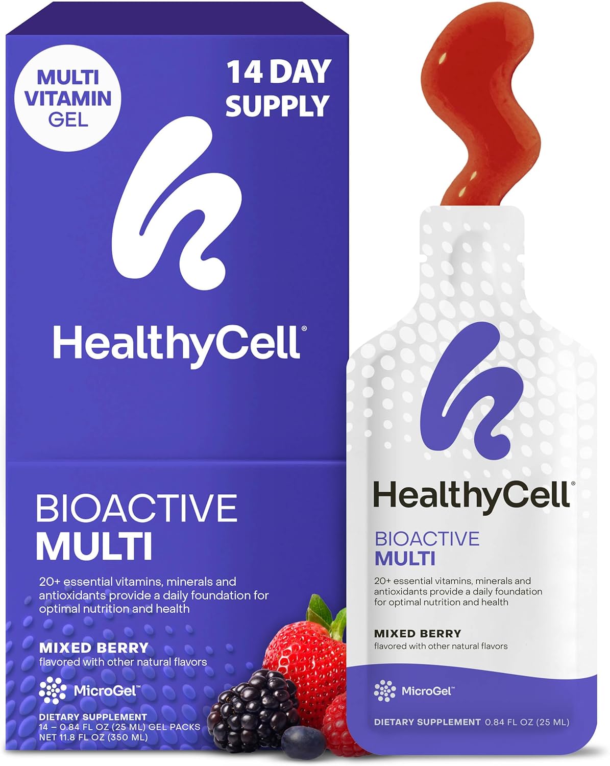 Healthycell Bioactive Daily Liquid Multivitamínico Líquido Diario p...