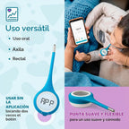 Kinsa QuickCare Termómetro Digital Inteligente - Termómetro Médico...