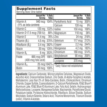 One A Day Multivitamínico Healthy Advantage para hombres con vitami...