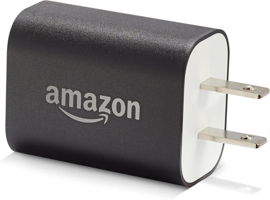 Amazon Cargador USB oficial OEM de 9 W y adaptador de corriente para tabletas Fire, lectores electrónicos Kindle y Echo Dot