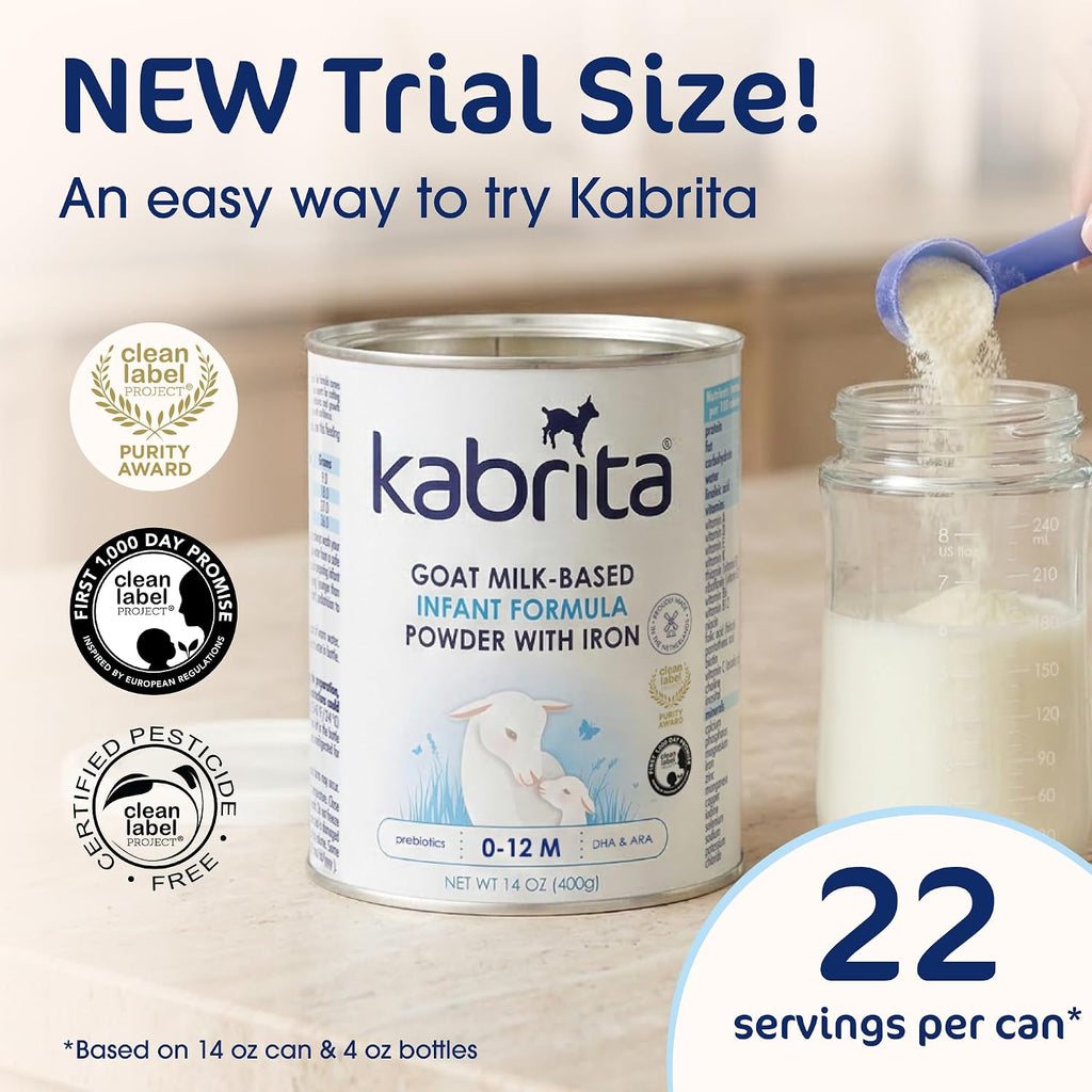 Kabrita Fórmula infantil en polvo a base de leche de cabra con hier...