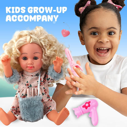 Muñeca de bebé - SMIESSKIDDO Muñecas bebé interactivas de 12" c...