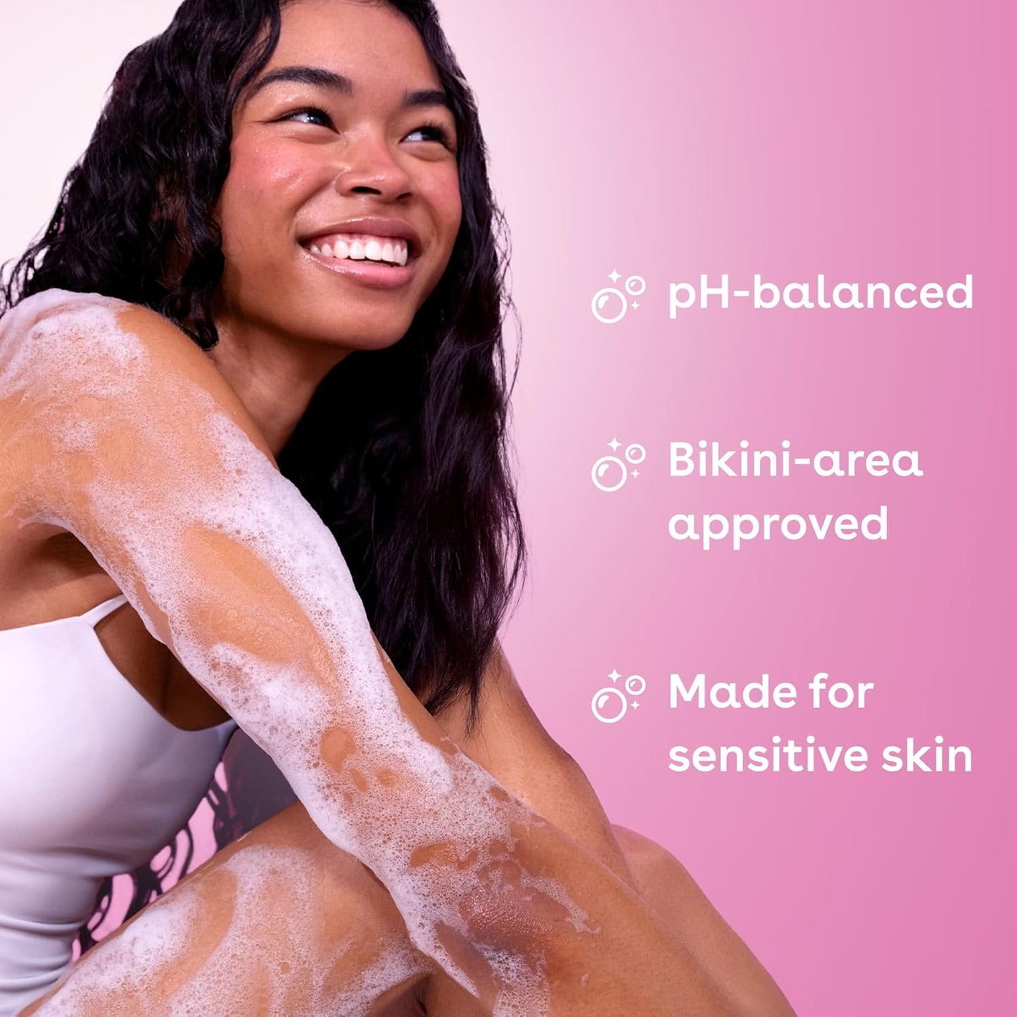 eos Gel de baño de cachemira \u2013 Strawberry Dreams, gel hidratan...