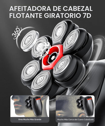 MALEGEBAZ Afeitadoras de cabeza para hombres calvos, kit de aseo 5...