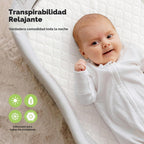 Paquete de 2 protectores de colchón impermeables para moisés 30x18...
