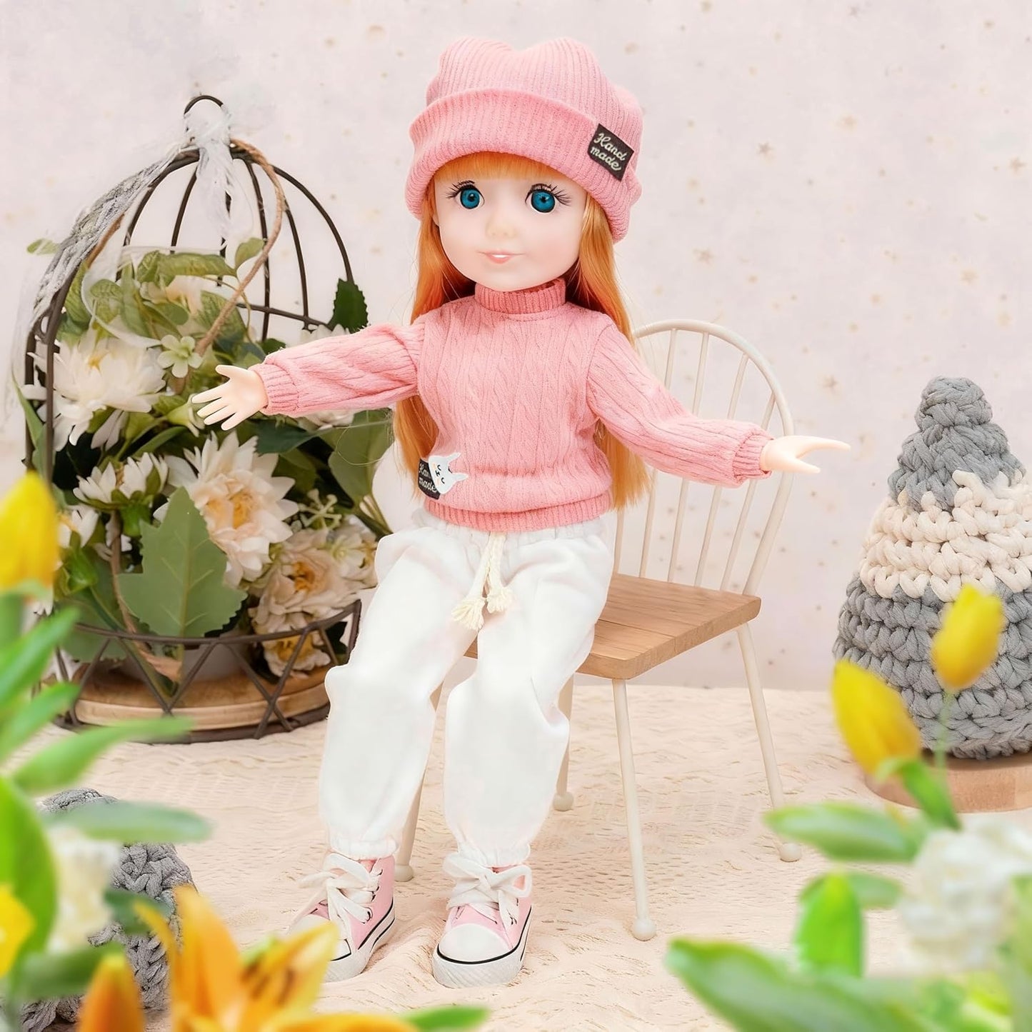 Coconutlin Muñeca BJD Fashion Girl de 12 pulgadas, 15 articulacione...