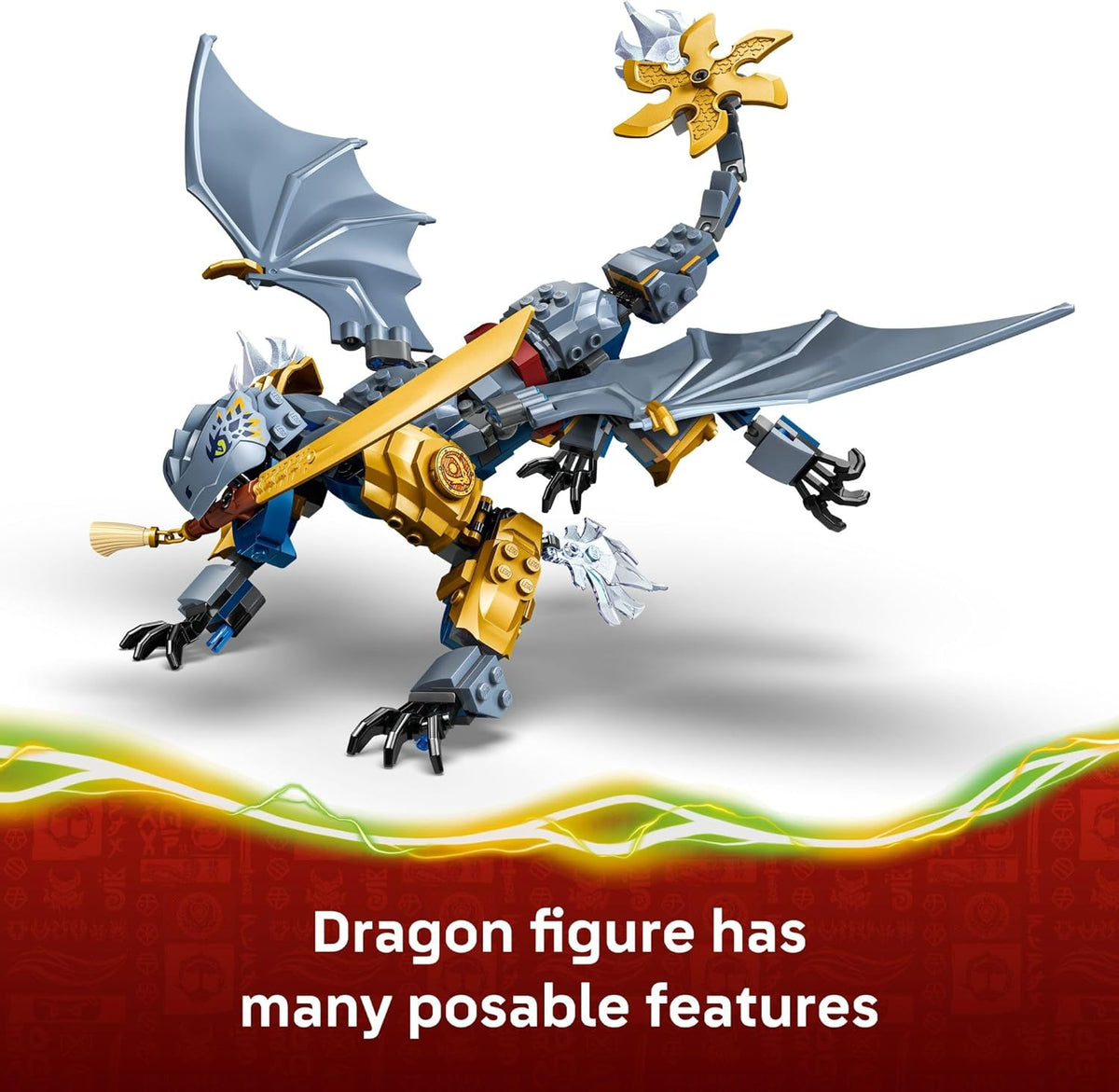 LEGO NINJAGO - Juguete de construcción de batalla de Ninja Dragon R...