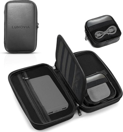 Lunovia Hard Shell Tech Organizer - Funda protectora de viaje para...