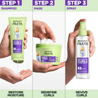 Garnier Fructis Método para Rizos Productos para Cabello Rizado, Ch...