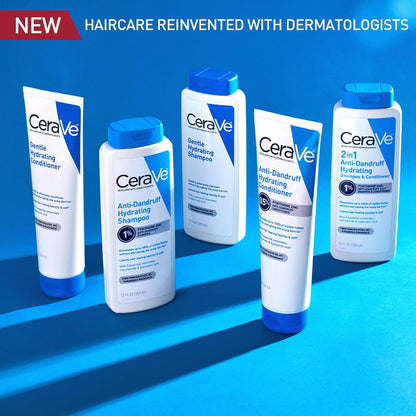CeraVe Champú Hidratante Suave, Con Ceramidas, Niacinamida y Ácido...