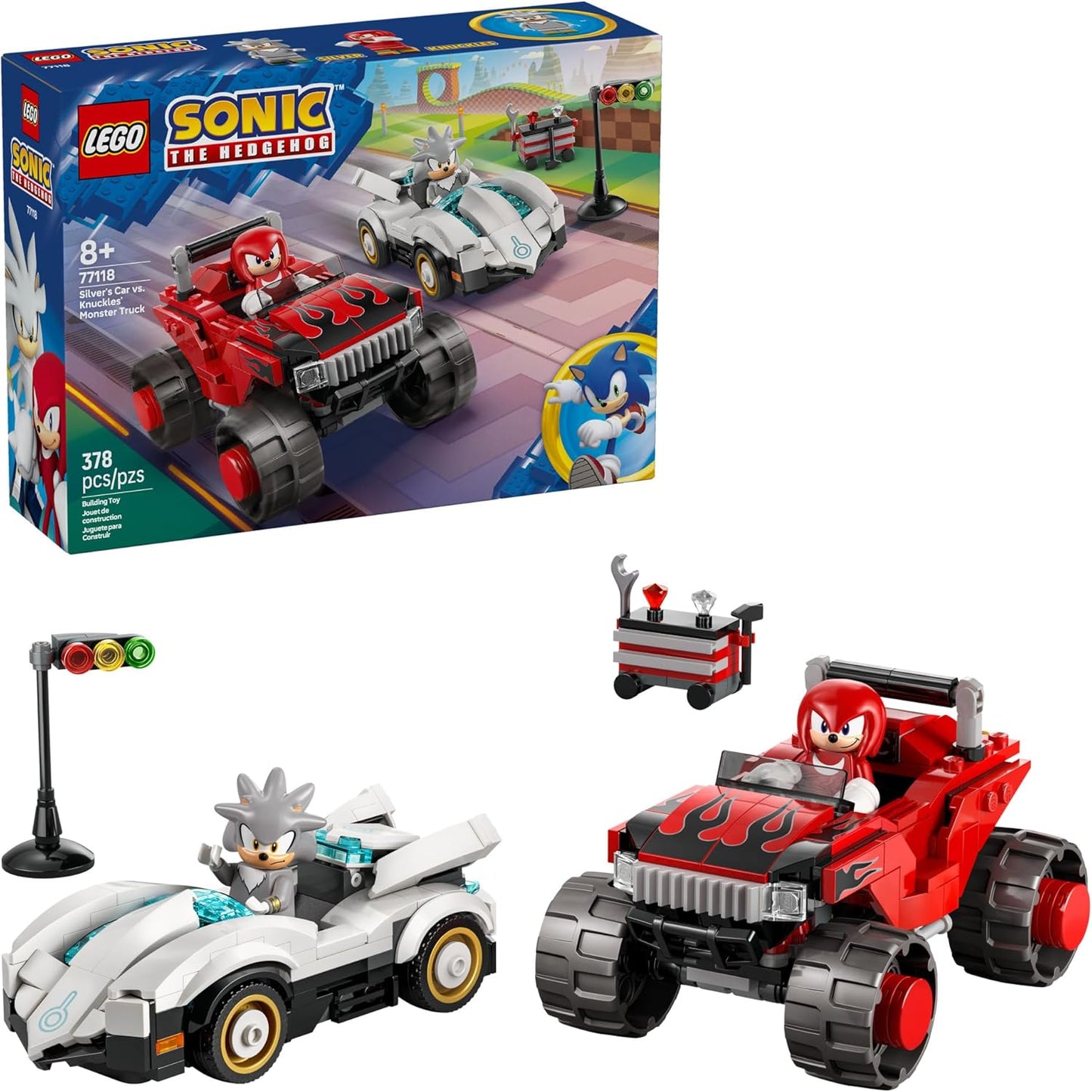 LEGO Sonic The Hedgehog Silver - Juguete de construcción