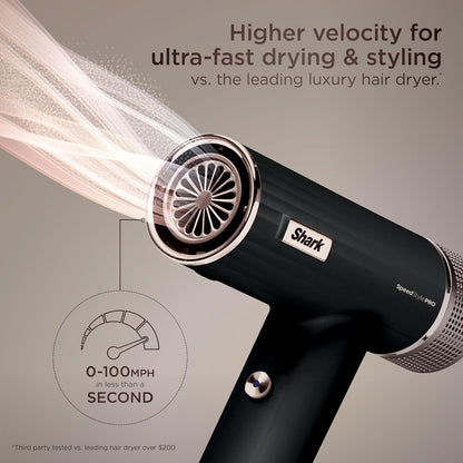Shark SpeedStyle Pro Sistema Profesional de Secador de Pelo de Alta...