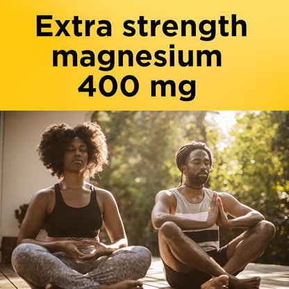 Nature Made Oxido de magnesio extra fuerte 400 mg, suplemento dieté...