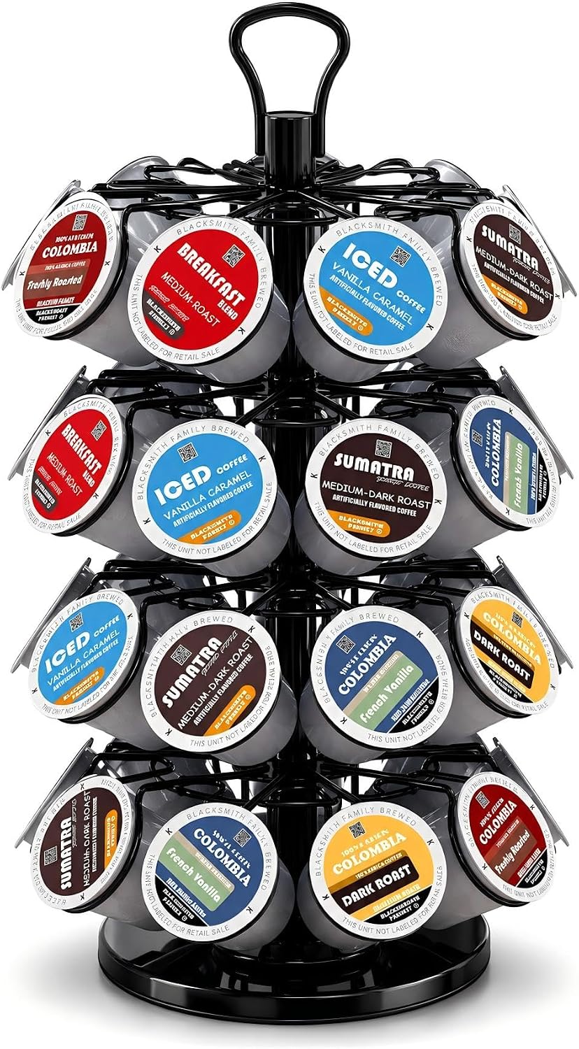 Soporte para tazas K, organizador de cápsulas de café para 36 cápsu...