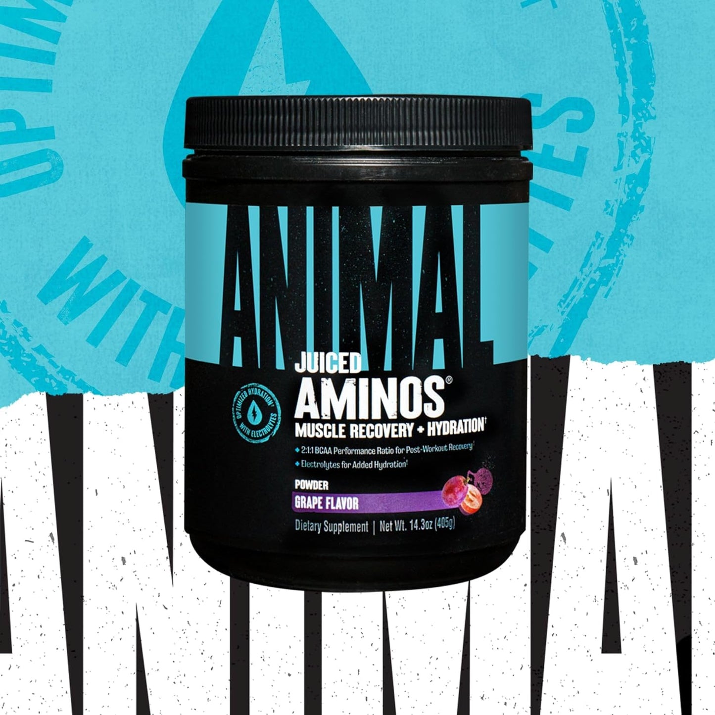 Animal Aminoácidos Juiced - BCAA Powder EAA Matrix Plus Hidratación...