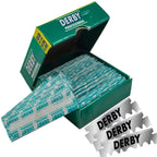 1000 Derby - Cuchillas de afeitar profesionales de un solo filo par...