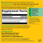 Nature Made Vitamina D3 2000 UI (50 mcg), suplemento de vitamina D...