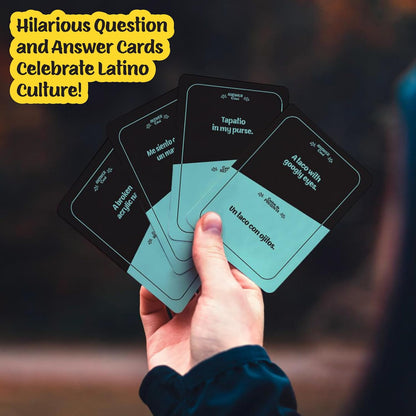 Dios Mio! Juego de fiesta latina - 275 cartas en inglés y español para latinos, mayores de 17 años y 2+ jugadores | 275 cartas en inglés para latinos, mayores de 17 años y 2+ jugadores