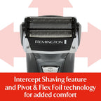 Remington F5 Power Series - Afeitadora eléctrica para hombres, reca...