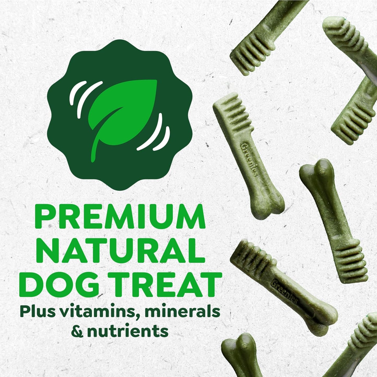 Greenies Dog Dental Chews Aperitivos para perros \u2013 Tamaño regu...