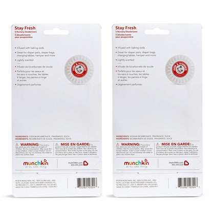 Munchkin® Arm &amp; Hammer Ambientadores para guardería, aromas sur...