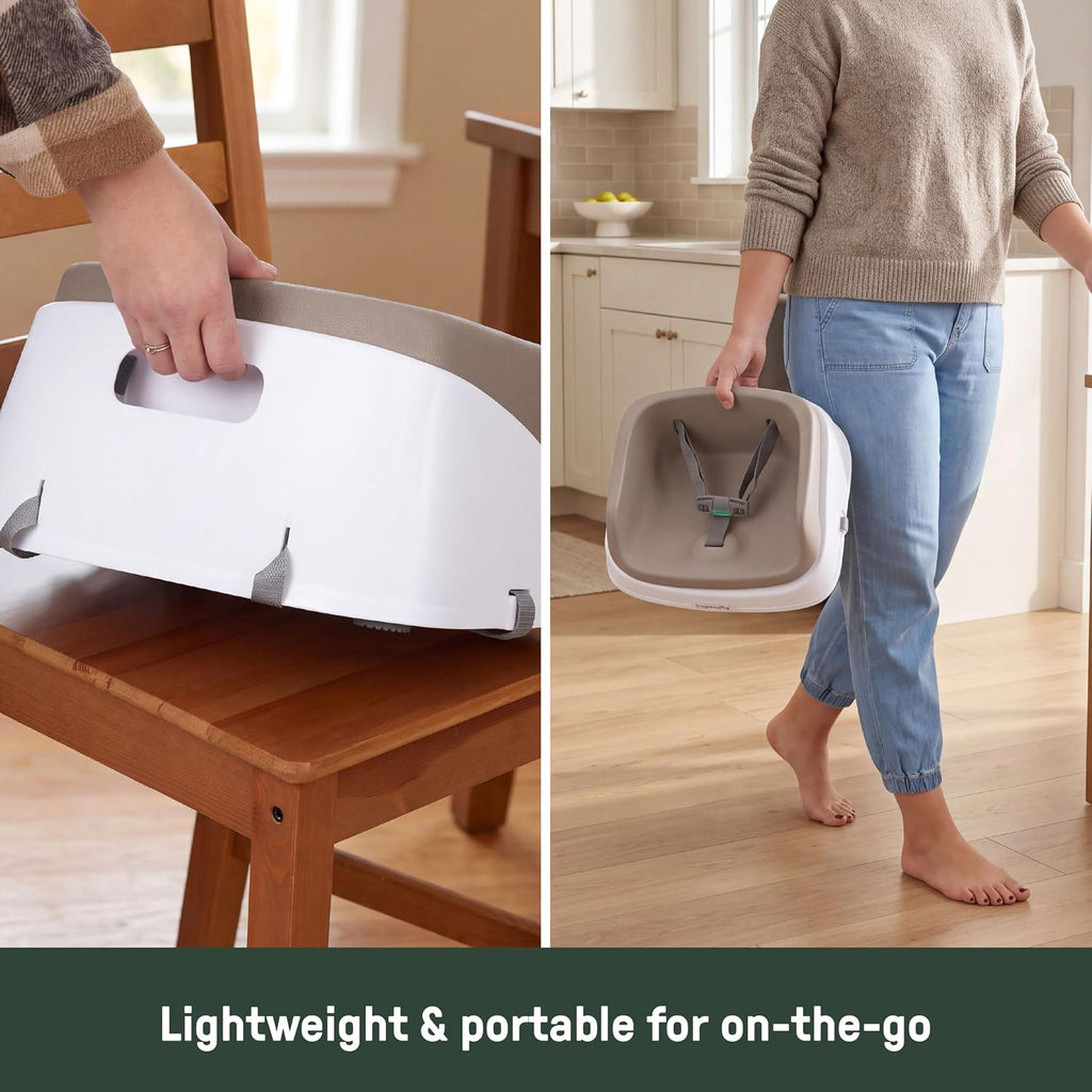 Ingenuity SmartClean - Asiento elevador para mesa de comedor con co...