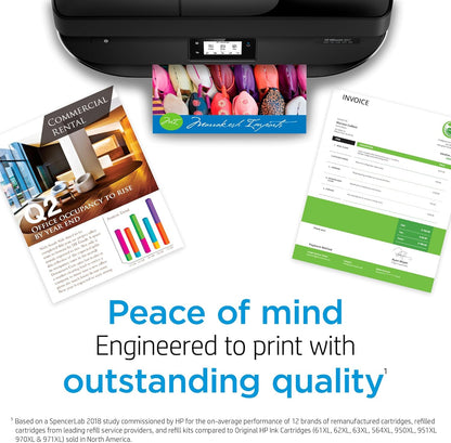 HP Cartuchos de tinta negros originales 67 tricolor / 67XL (paquete de 2) | Works DeskJet 1255, 2700, 4100 Series Envy 6000, 6400 Series | Elegible para tinta instantánea | 3YP30AN