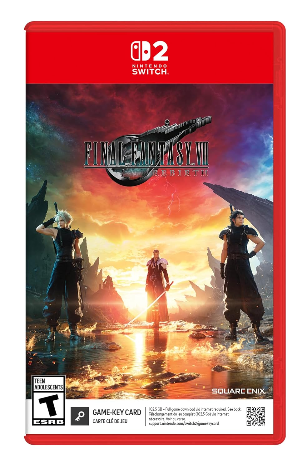 FINAL FANTASY VII REBIRTH – Nintendo Switch 2 (+ Exclusive Magic: The Gathering—FINAL FANTASY Promo Card)