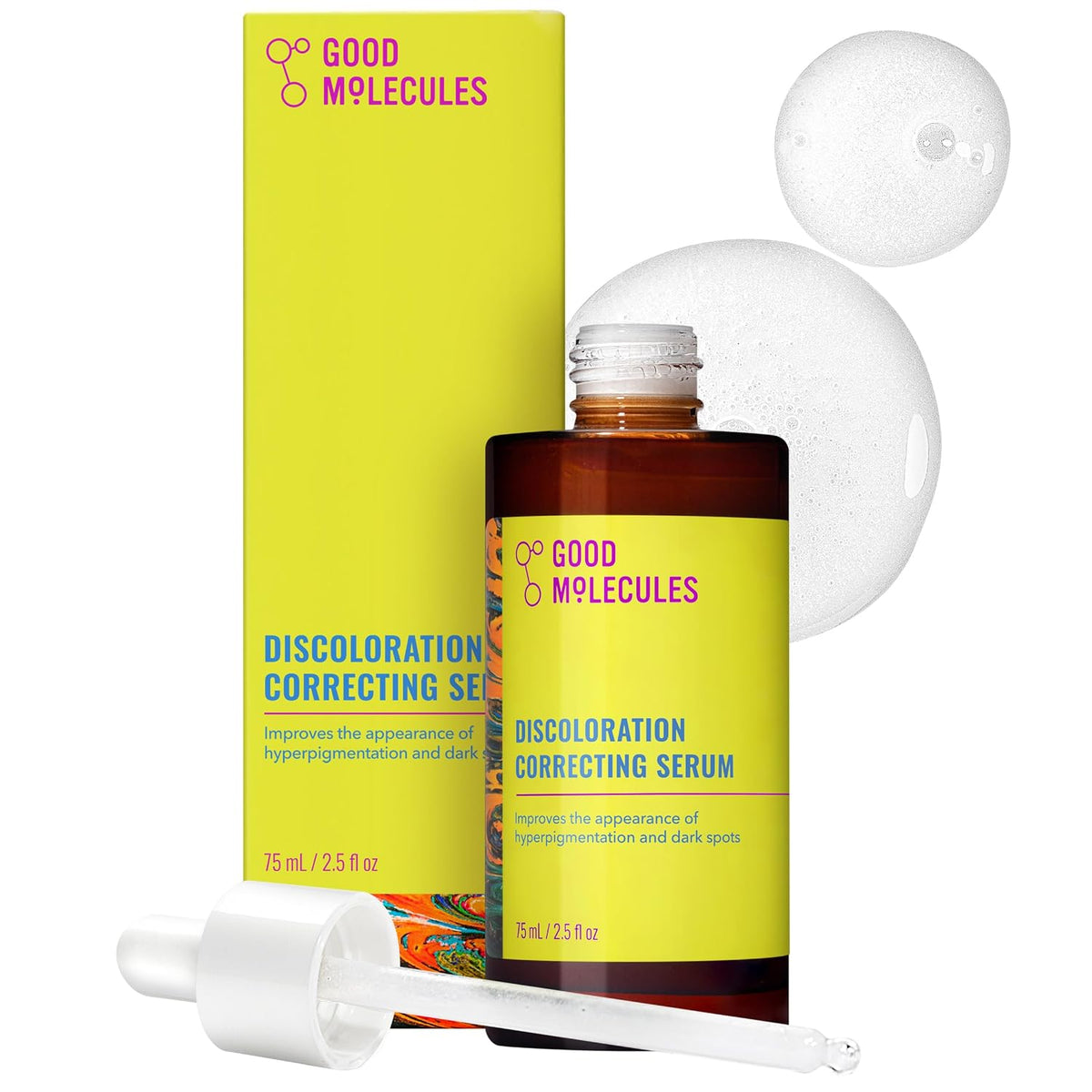Good Molecules Suero corrector de decoloración, suero de manchas os...