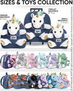 Mochila para niños pequeños Naturally KIDS con. Peluche Unicornio B...