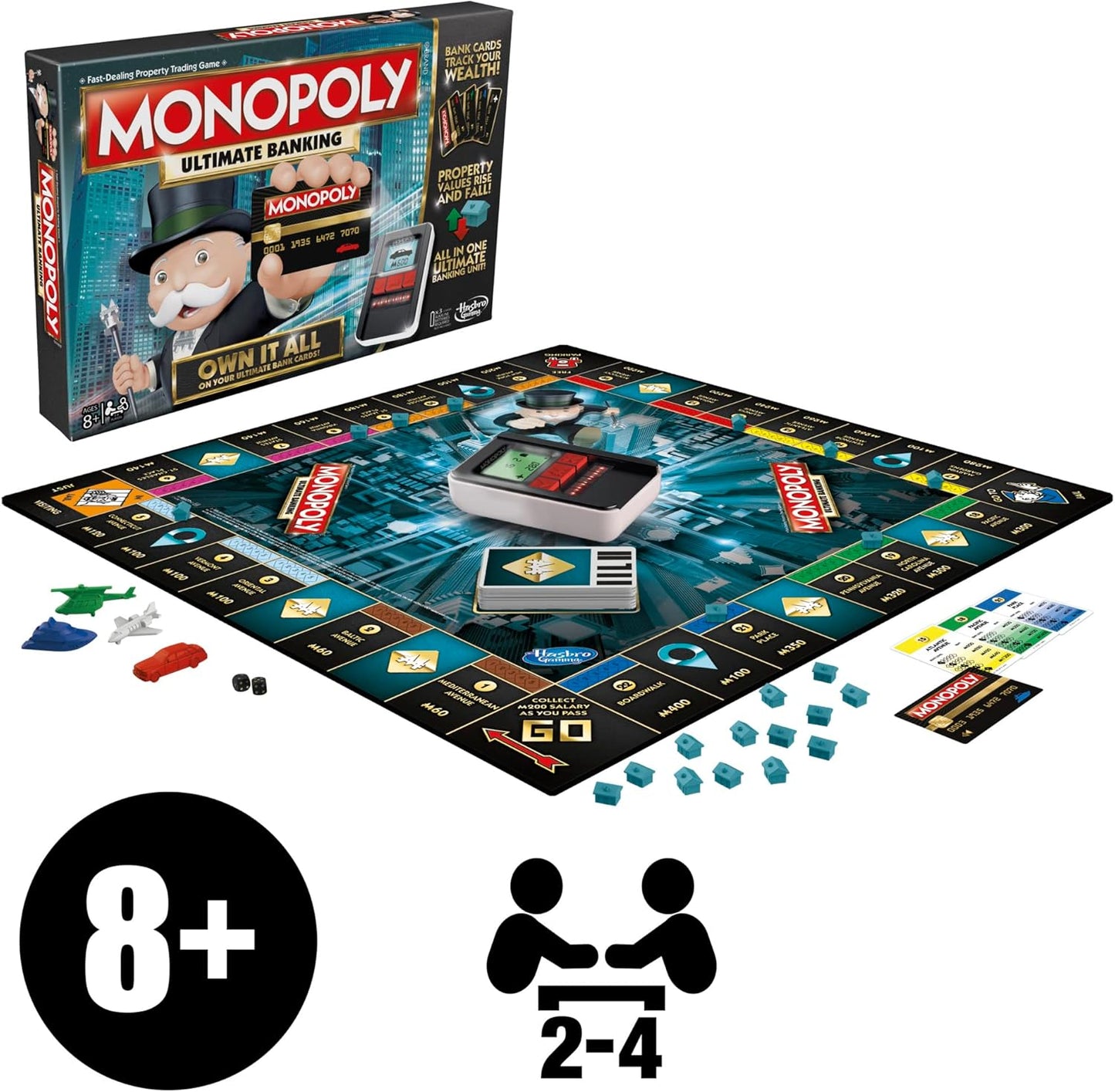 Juego Monopoly Edición Ultimate Banking (versión en inglés)
