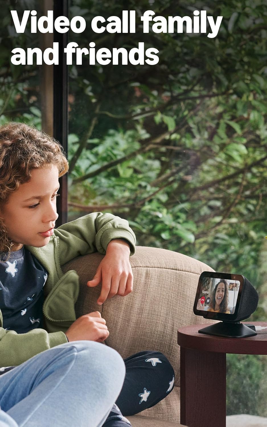 Amazon Echo Show, Pantalla inteligente con 2x bajo y sonido claro,...