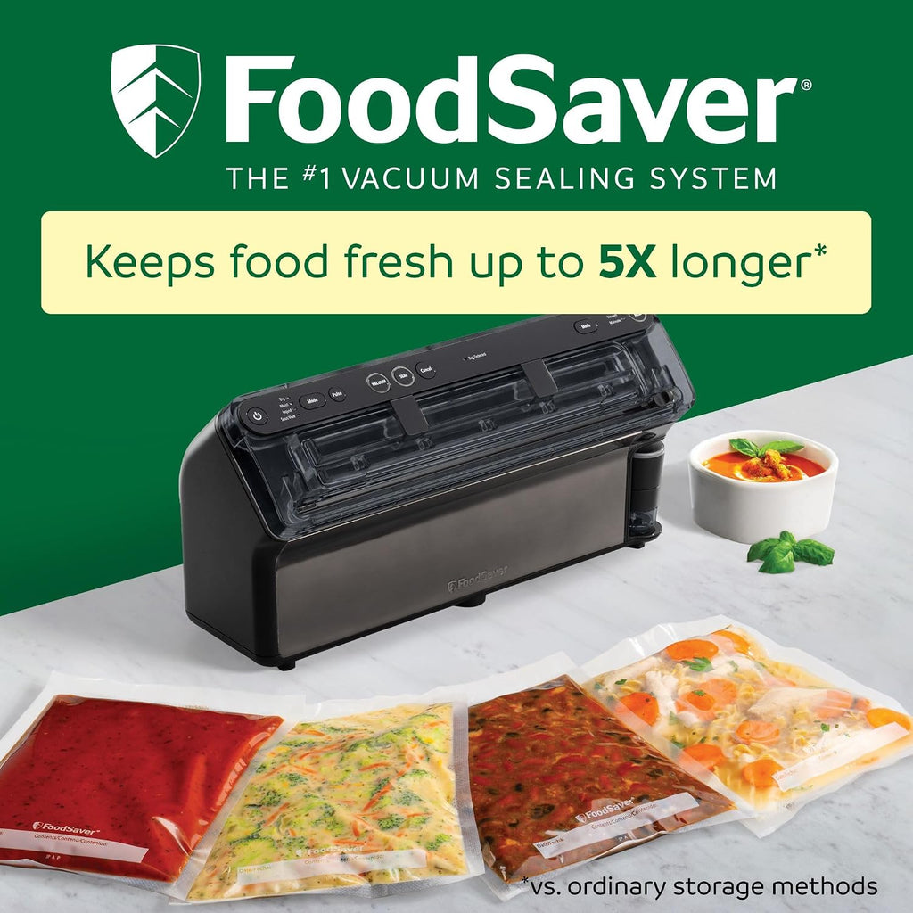 FoodSaver Elite All-in-One Liquid+™ Sellador al Vacío Todo en Uno c...
