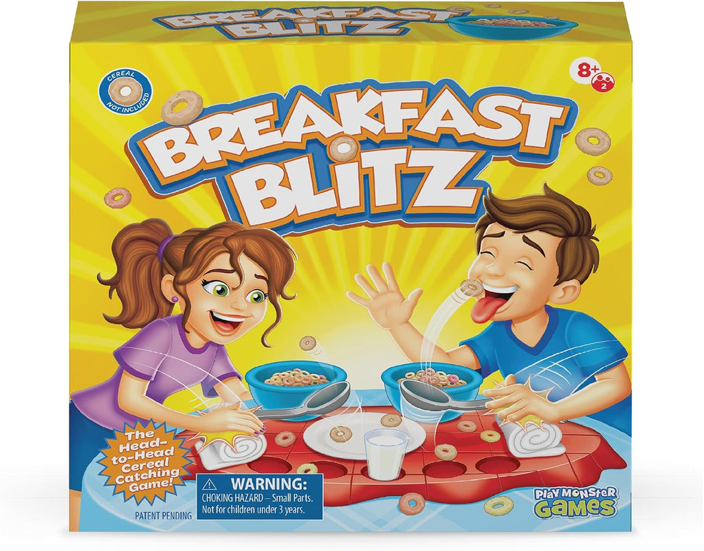 Breakfast Blitz - Juego de mesa de lucha de alimentos, juego de com...