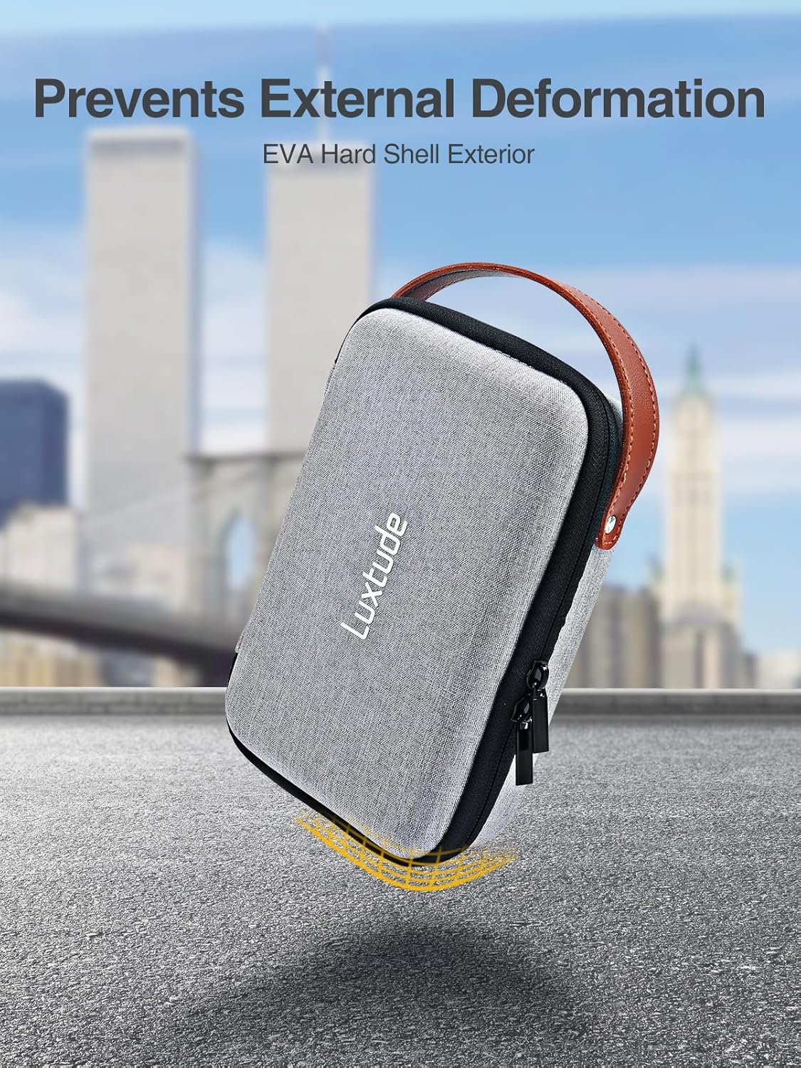 Luxtude Organizador electrónico de viaje, organizadores tecnológico...