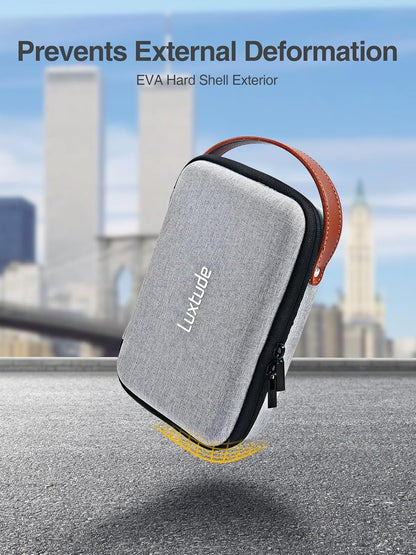 Luxtude Organizador electrónico de viaje, organizadores tecnológico...