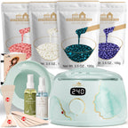 Lifestance Kit de depilación para mujeres y hombres - Calentador di...