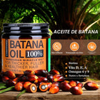 Aceite de batana 100% crudo para cabello de Honduras, 4.06 onzas lí...