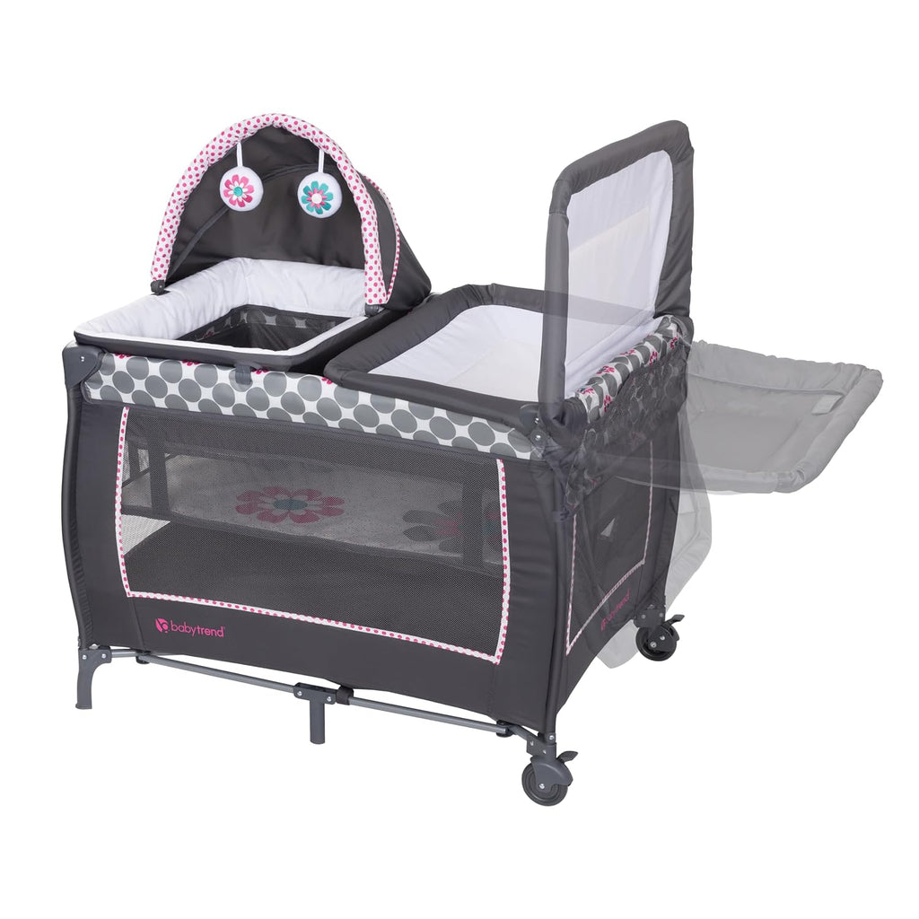 Baby Trend Lil' Snooze™ Deluxe II Centro de Guardería® Playard,...