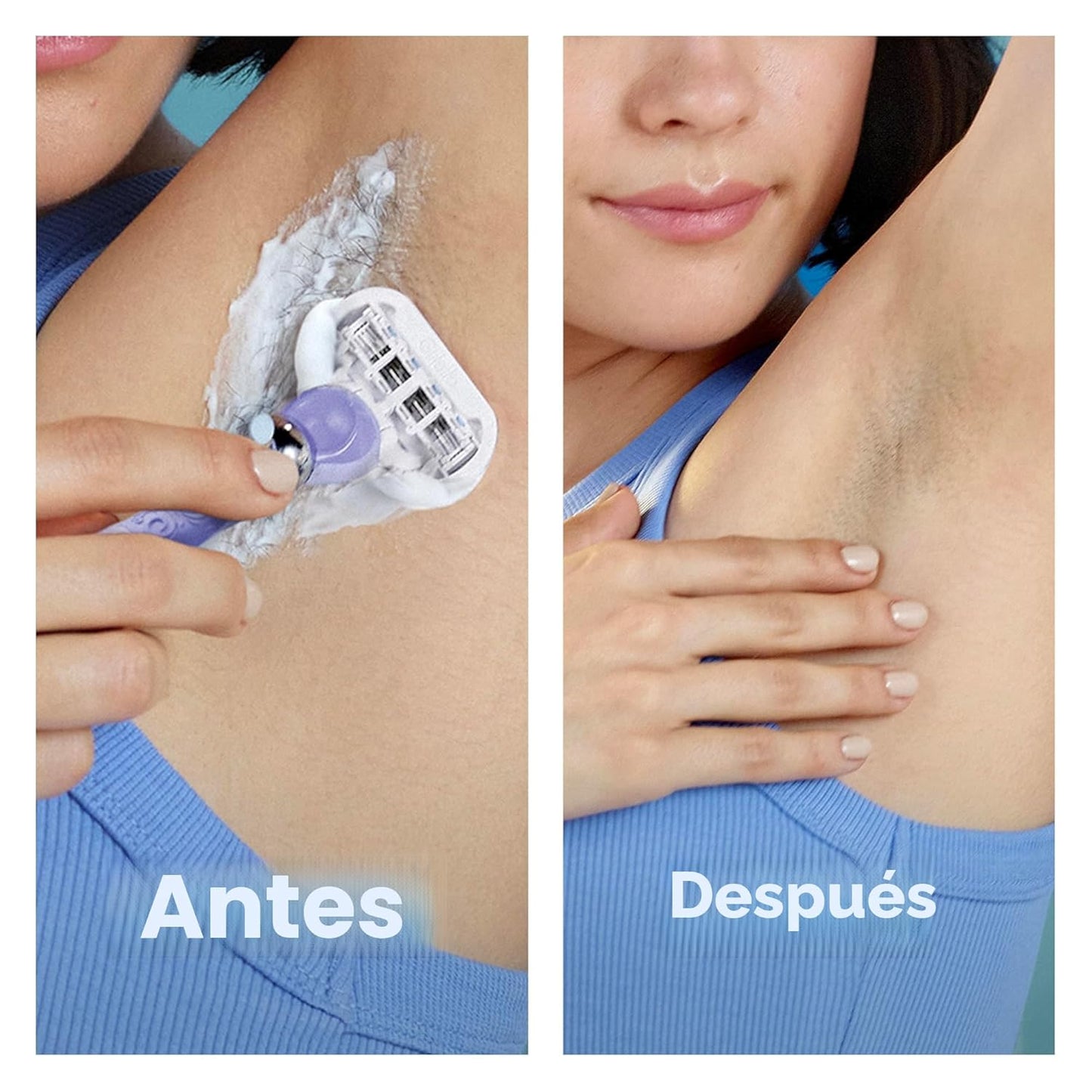 Gillette Venus Maquinilla de afeitar de contorno extra suave para m...