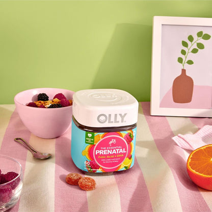 OLLY Gomitas multivitamínicas prenatales, mezcla múltiple diaria pa...