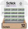 Recargas de cuchilla de afeitar Schick Hydro Ultra Sensible, 12 uni...