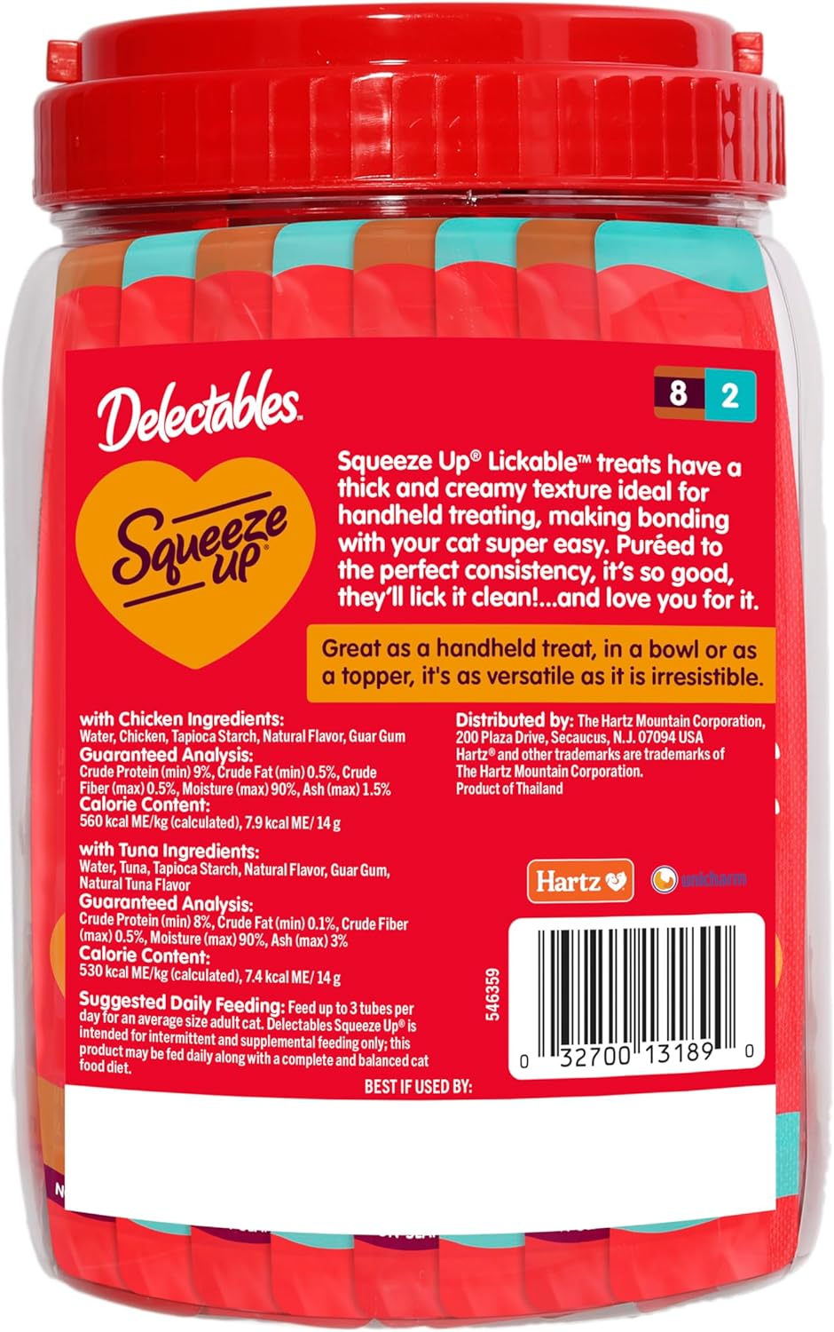 ¡Nuevo! Delectables Pack de Variedad en Tubo, Puré Cremoso Apretáve...