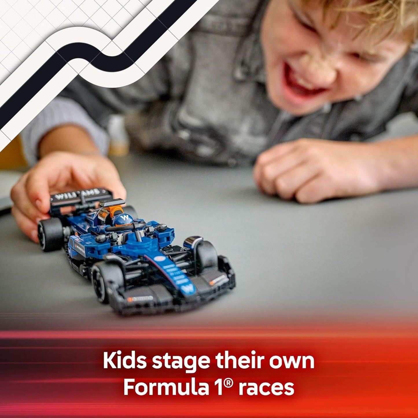 LEGO Speed Champions Williams Racing FW46 F1 - Juego de