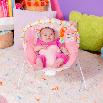 Bright Starts Silla Mecedora para Bebé con Vibraciones Relajantes -...