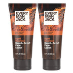 Every Man Jack Beard + Scruff Face Loción para hombres, Bourbon env...